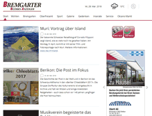 Tablet Screenshot of bremgarterbezirksanzeiger.ch